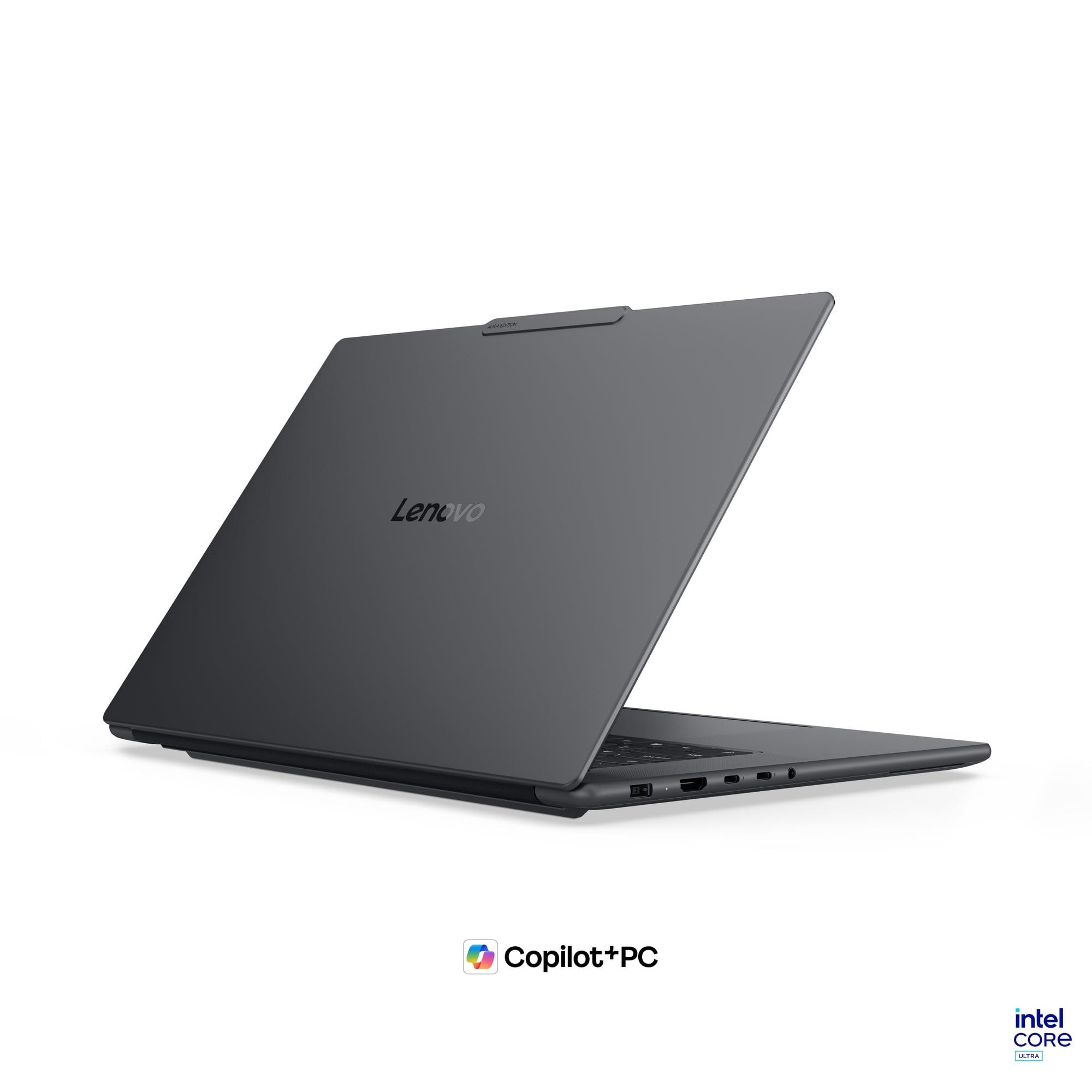 Lenovo Yoga Pro 9i Aura Edition Laptop | 16"3.2K OLED Touch Display | Intel Core Ultra 9 386H | 32GB RAM | 1TB SSD | NVIDIA GeForce RTX 5060 | Windows 11 | QWERTZ | Thunder Grau | 3 Jahre Premium Care