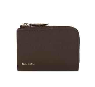 Paul Smith ジップストローグレインラウンドジップキーケース　ネイビー Paul Smith ジップストローグレインラウンドジップキーケース
