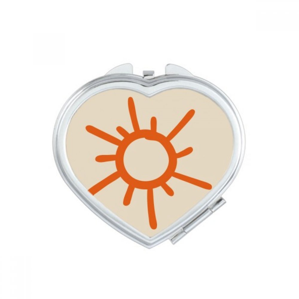 Miroir de poche multicolore mignon cadeau fait main original