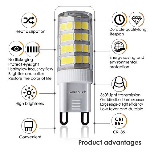 Lampaous® G9 lampadine a LED, luce di colore