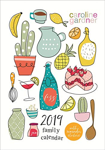Caroline Gardner A3 Calendrier familial avec rappel Stickers 2019 – Tout autour de la table Caroline Gardner A3 Calendrier familial avec rappel Stickers 2019 – Tout autour de la table