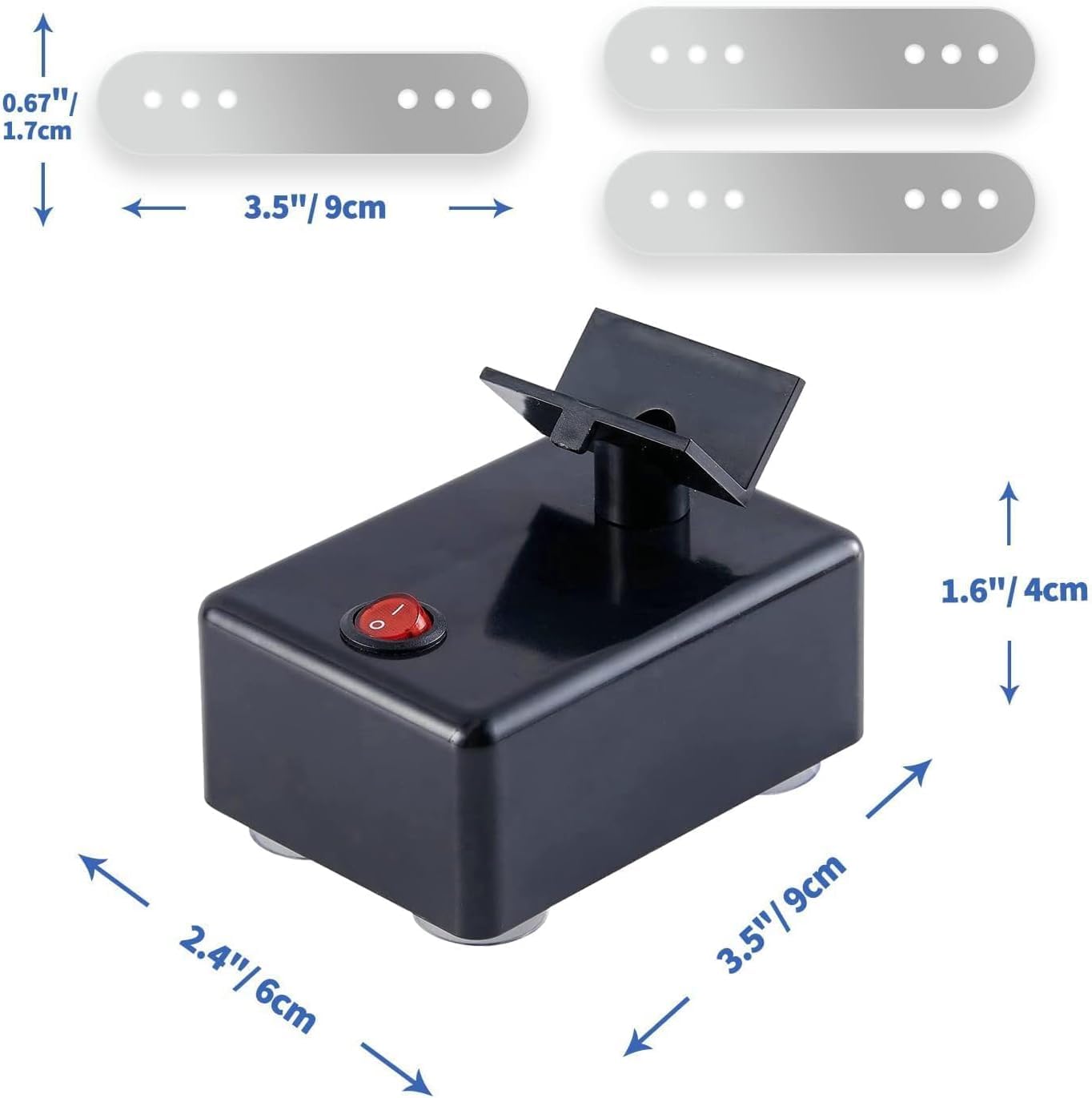 MObyat Shaker per Smalto per Unghie, Shaker per Smalto per Unghie, Miscelazione Efficiente/Alta velocità di Rotazione di 3200 Giri/min/Risparmio di Tempo, per Nail Art, Inchiostro per Tatuaggi