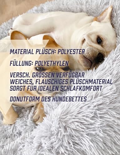 Lit moelleux pour chiens anthracite grand tapis lavable et panier pour chat durable - 4