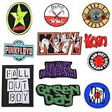 UJBVCX 11 Piezas Ropa Termoadhesivos, Patch Stickers, Parches para Ropa Termoadhesivos, Parches Bordados, para Chaquetas Jeans Pantalon