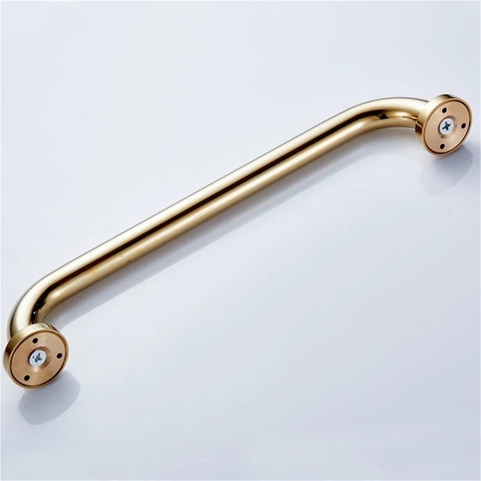 Barras de Apoyo para baños Pasamanos para baño, bañera, Inodoro, Acabado Dorado, Barra de Apoyo de Seguridad para Ducha, toallero, 30/35/40/45/50 cm Tirador de baño(50cm)