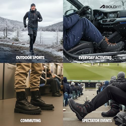 Image of Boldfit Foot Warmer Natural Heat Pad (Pack of 5), Feet Warmer for Men & Women, 14 Hours Warmth for Winter Holidays, Travel, Camping, Trekking & Outdoors, Disposable Air-Activated Foot Heat Pouch
