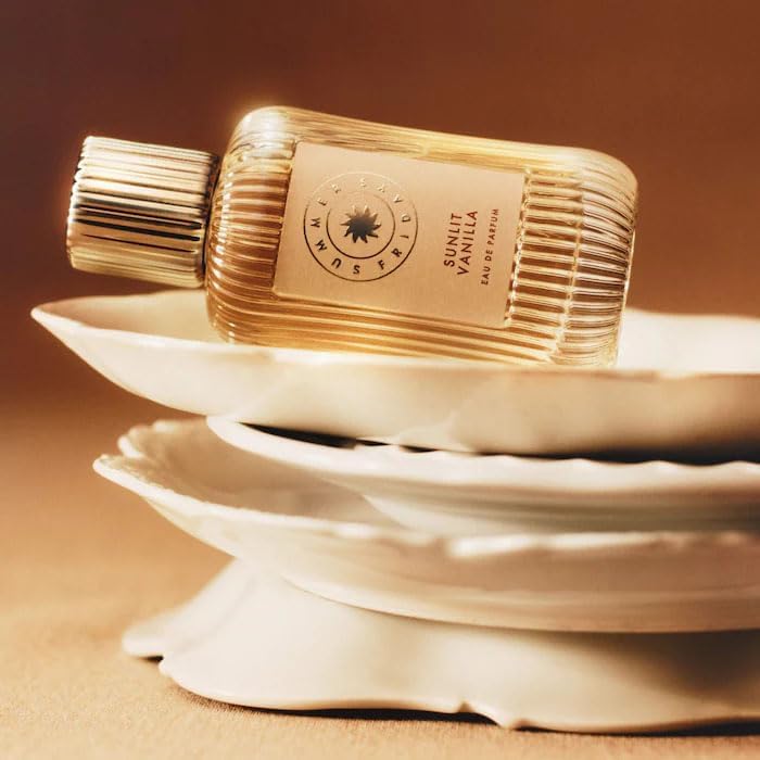 Sunlit Vanilla Caramel Gourmand Eau de Parfum - Sweet Warm Vanilla Perfume with Creamy Caramel, Amber & Musk Notes, Long Lasting Cozy Fragrance for Women Daily Wear or Evening - (1.7 oz/50 ml)