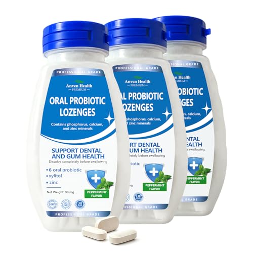 Oral Probiotics Lozenges, Bad Breath Treatment for Adults, 270