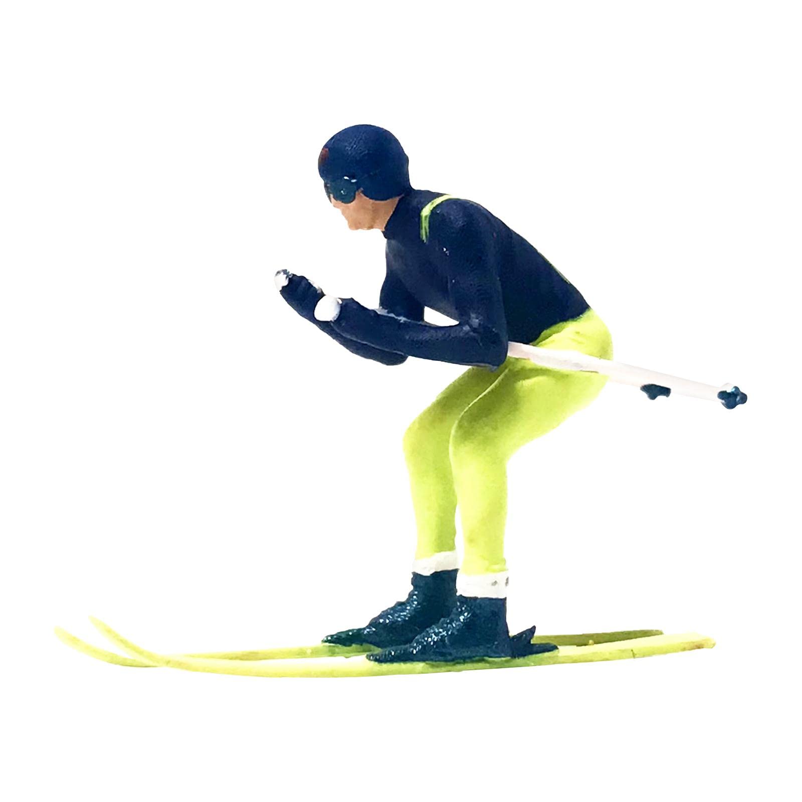 1:64 Miniature Model Skiing Figures Street Scene Supplies DIY Projects