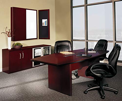Mayline Corsica Conference Table, 8', Mahogony Veneer #TOP6