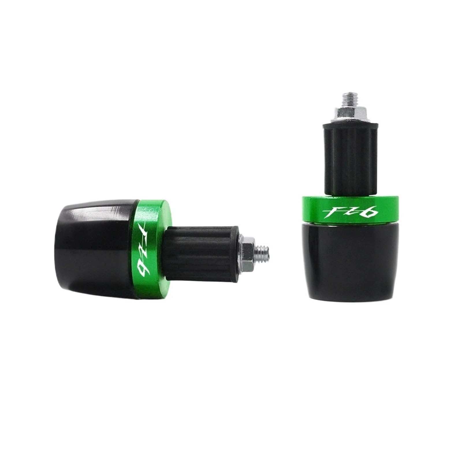 Moto Manubrio Estremità Spina Moto 7 8"22mm Manopole Manubrio Estremità Universale Manubrio Contrappeso Tappi Terminali Slider Per YAM&AHA FZ6 FAZ&ER FZ6R FZ 6