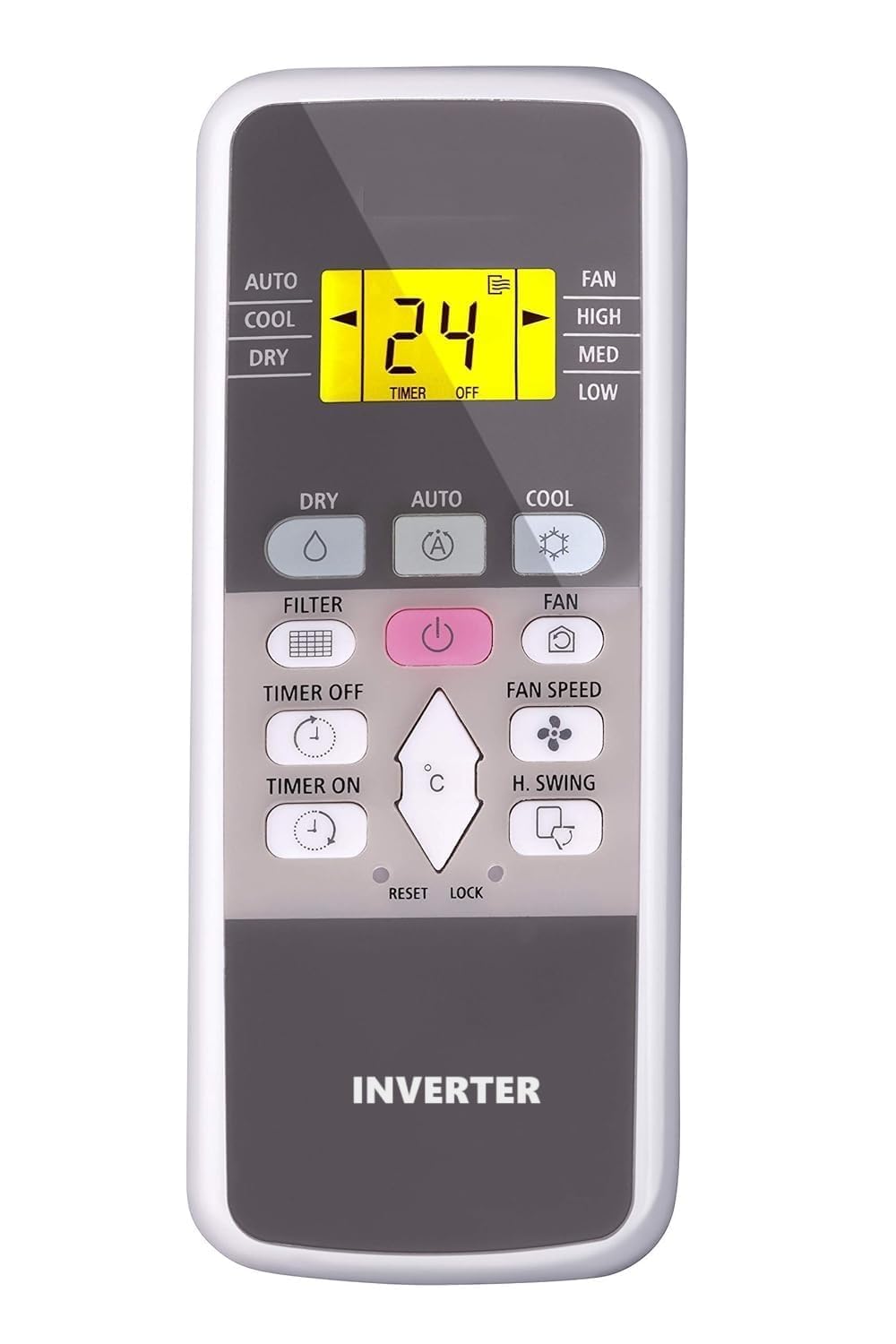 5 Years Warranty Remote Compatible for Hitachi Ac Remote with Backlight Function 1 Ton 1.5 Ton 2 Ton (AC-220), White-image-25