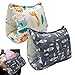 GOEDCH Cuscino per allattamento al braccio per viaggiare: 2 cuscini per allattamento per bambini con cotone, supporto ergonomico e cuscino di stoccaggio, per un'allattamento e un'alimentazione immagine