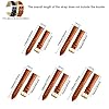 Spolife Leather Watch Straps for Men, Genuine Leather Replacement Bands, Stainless Steel Buckle, Quick Release Replacement Watchbands 16mm 18mm 19mm 20mm 22mm (with Watchstrap Pins,Repair Tool) #5