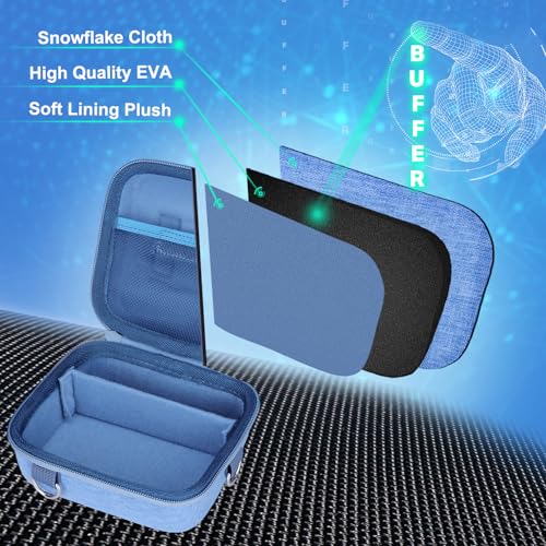 4K Digital Camera Case for CAMKORY/Lecran/Duluvulu/VAHOIALD/AUREAPIX,Blue by XANAD - Used condition - Image 5