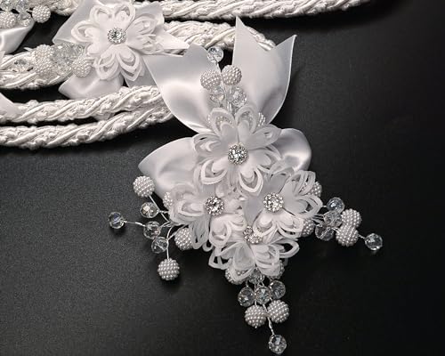 Cuerda de lazo tradicional para boda Lassos Boutique blanco marfil 5