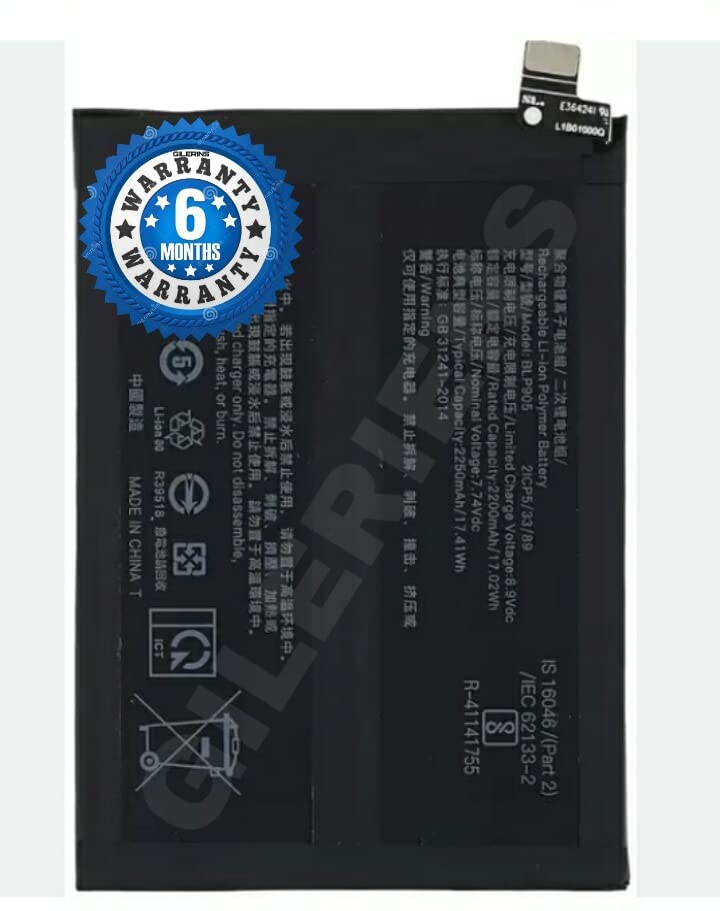 Image of Original BLP905 Battery for Oppo Reno7 Pro 5G Battery with 6 Month Warranty**(Z000196)
