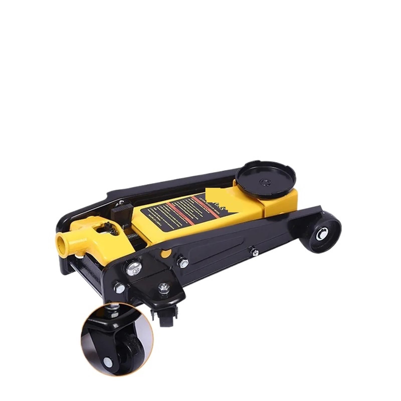 JVDDI Hydraulic Jack 2T/3T Floor Hydraulic Jack Pneumatic Low Profile Heavy-Duty Steel Racing With Single Piston Lift Pump for Vehicle SUV Van Truck Repair(3 Tons)