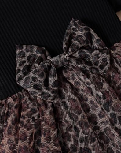 Leopard Toddler and Girls Dress4