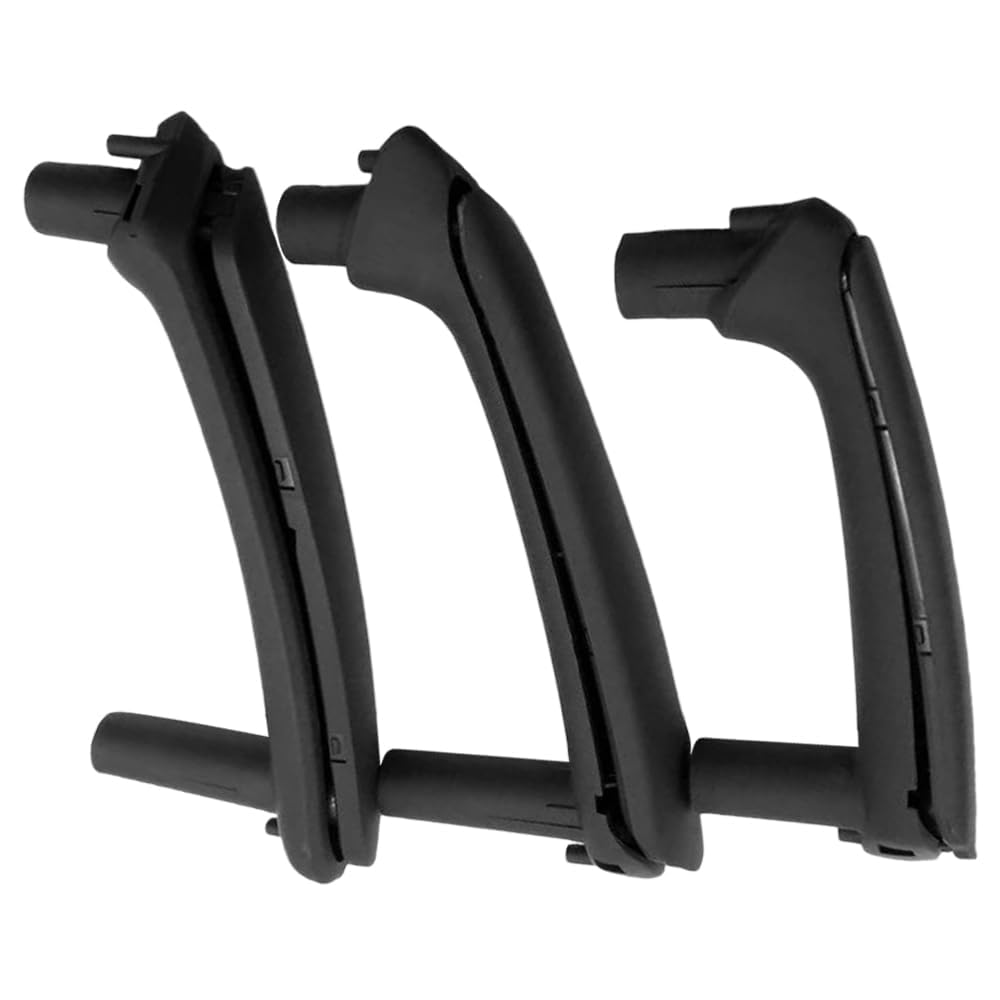 Riloer 3 Manijas Tirador interior de puerta para reposabrazos 3B4867372 3B0867180A, 3B4867179B, Compatible con VW Passat B5.5 2001-2005