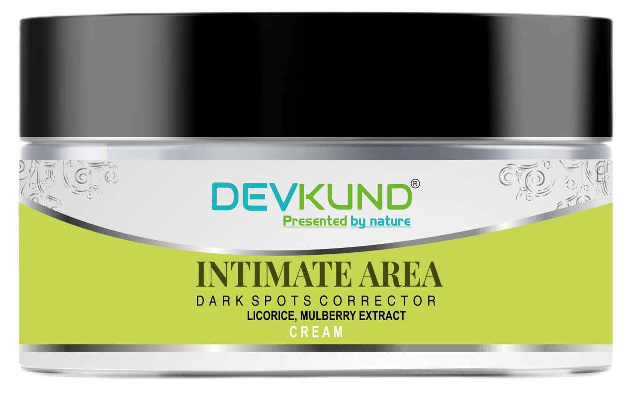 Devkund® Intimate Area Lightening & Whitening Cream - 50gm | Underarm, Bikini Area, Neck, Hip, Thigh, Intimate Area, Elbow | Intense Dark Spot Removal-image-12
