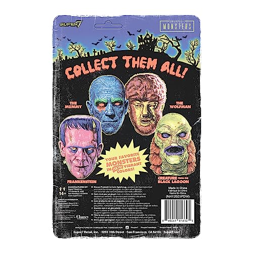Image of Super7 Universal Monsters Creature from The Black Lagoon (Costume Colors) - 3.75 in Scale Reaction Figure