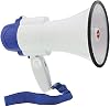 Megaphone Bullhorn Cheer Horn Mic Recording Siren Blow Horn Hand Held Mega Phone Loudhailer 5 Core 8R-USB WoB Ratings Best Deal USB Without Battery