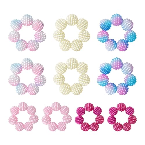 Anillos de acupresión de Primavera, 10 Piezas de Anillos de estimulación de Masaje de Dedos, Juguete para aliviar la Textura de los Dedos, anill-o sensorial de d-edos, para aliviar la ansiedad