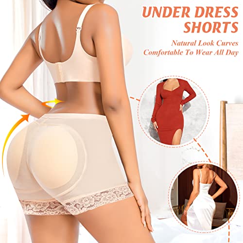 Image of DERCA Booty Lifting Panties Padded Butt Underwear for Women