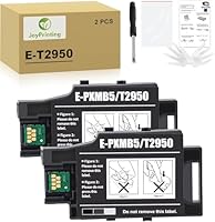JoyPrinting T2950 Wartungsbox kompatibel für Epson C13T295000 Maintenance Box Schwarz für Workforce WF-100 WF-110 WF‑110W PX-S05B PX-S05W PX-S06B