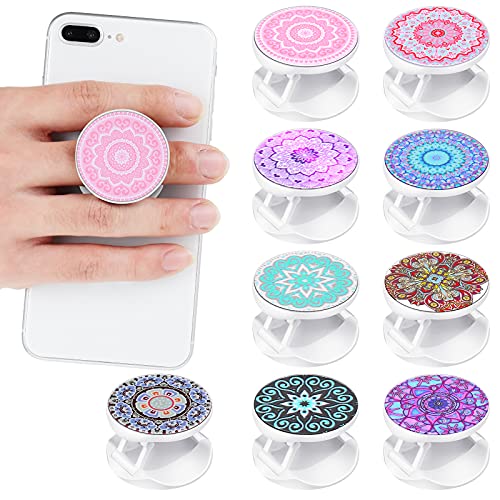 Supports de smartphone pliables style mandala pour tablettes