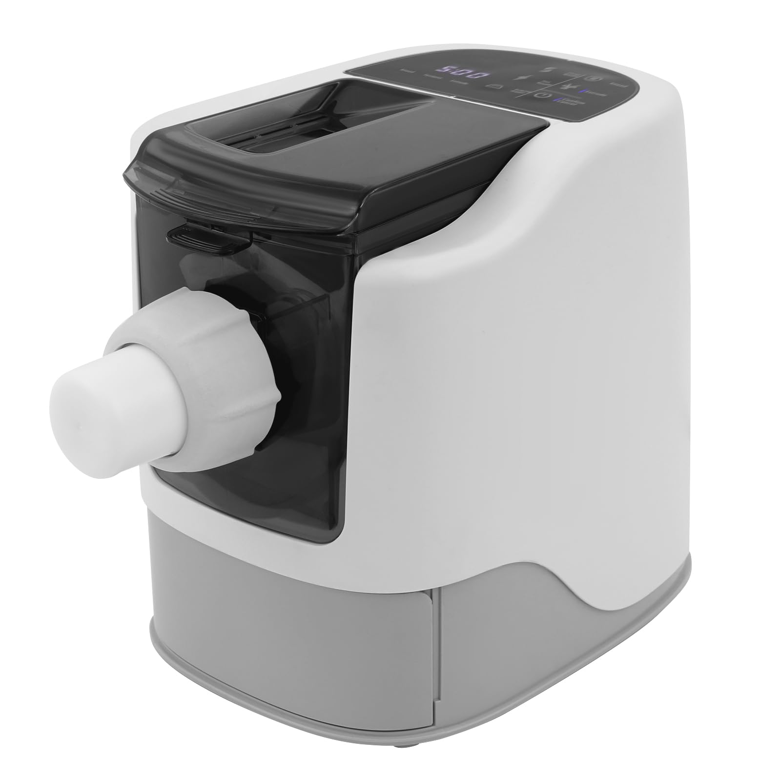 Macchina per pasta elettrica, macchina per pasta automatica, 13 accessori, impasto e pasta, facile da usare, spaghetti maker cucina, pasta fatta in casa, capacità 500 g