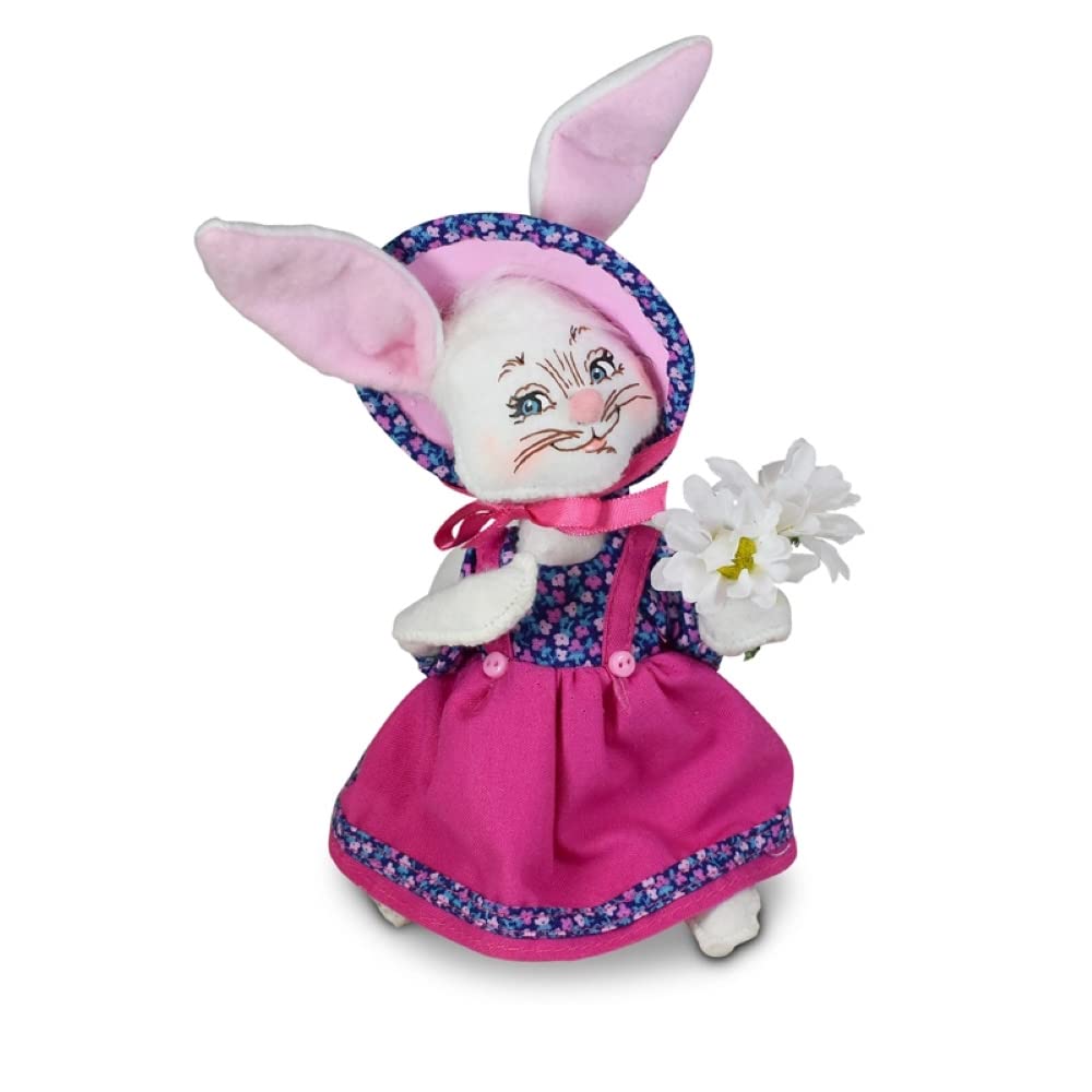 Annalee Bunny with Daisies 6in