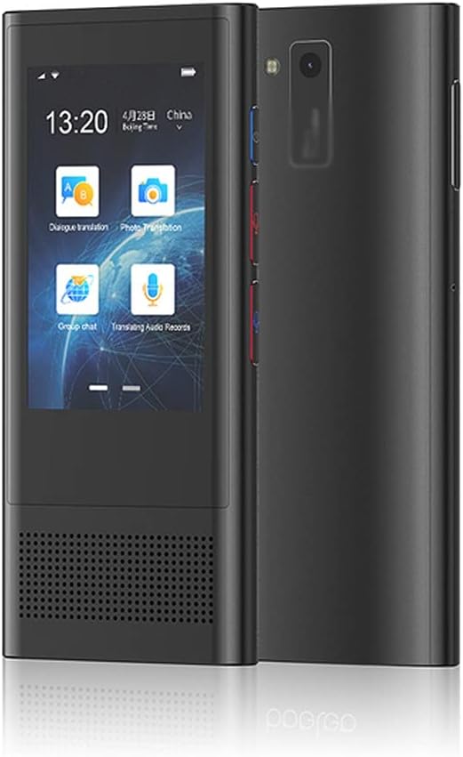 Zhong 3.0 AI Translator Portable Voice Device Smart Business Travel Arabic Learning 117 Languages Translation Machine, knvbn-555