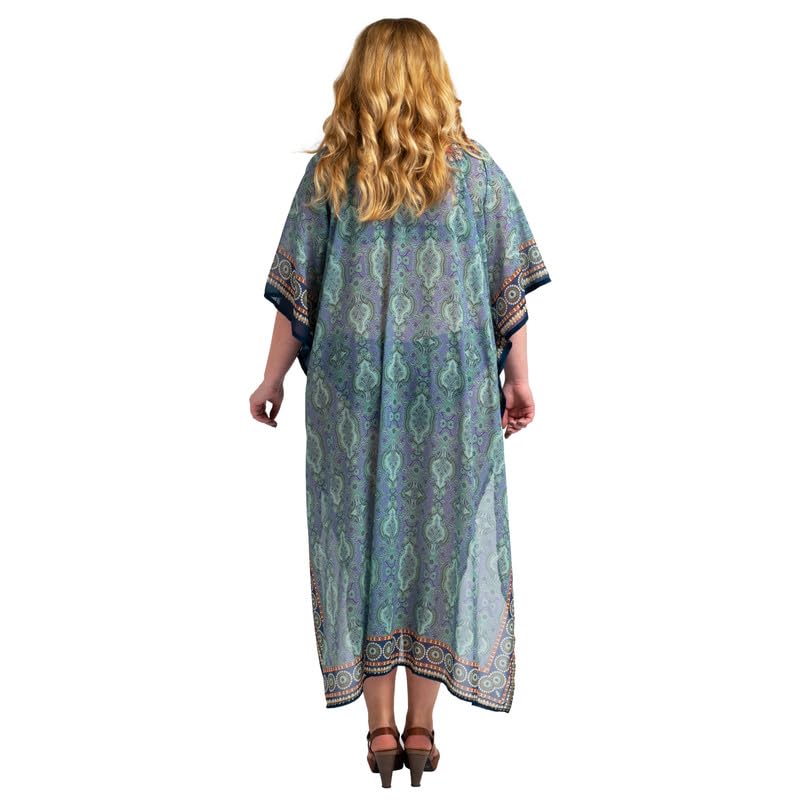 Image of Miss Lavish London Women's Kaftan- Kaftan Dress for Casual, Party, Evening, Vacation and Everyday Wear