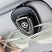 Produktbild IMAUTO Auto Brillenhalter,Sonnenbrillenhalter für Mercedes Benz C E S M Series CLK GLK GL AB AMG GLS GLE AMG, Ticketkartenclip Brillenhalterung für Auto Sonnenblende,Auto Zubehör,Schwarz