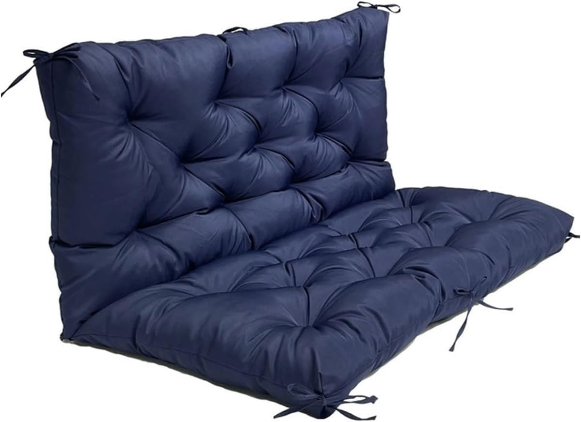 Cuscini per dondolo da esterno, cuscino per panca da giardino per mobili da giardino, cuscini di ricambio per sedie a sdraio a 3 posti, resistenti e confortevoli, per veranda, patio, sedie antiscivolo