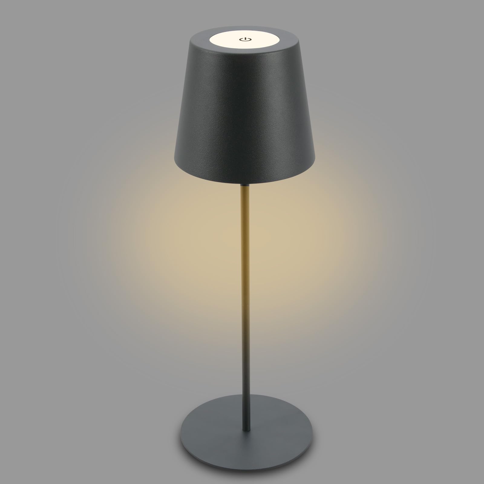 BRILONER LED Tischlampe IP44 - Kabellose Dimmbare Laterne Mit Akku