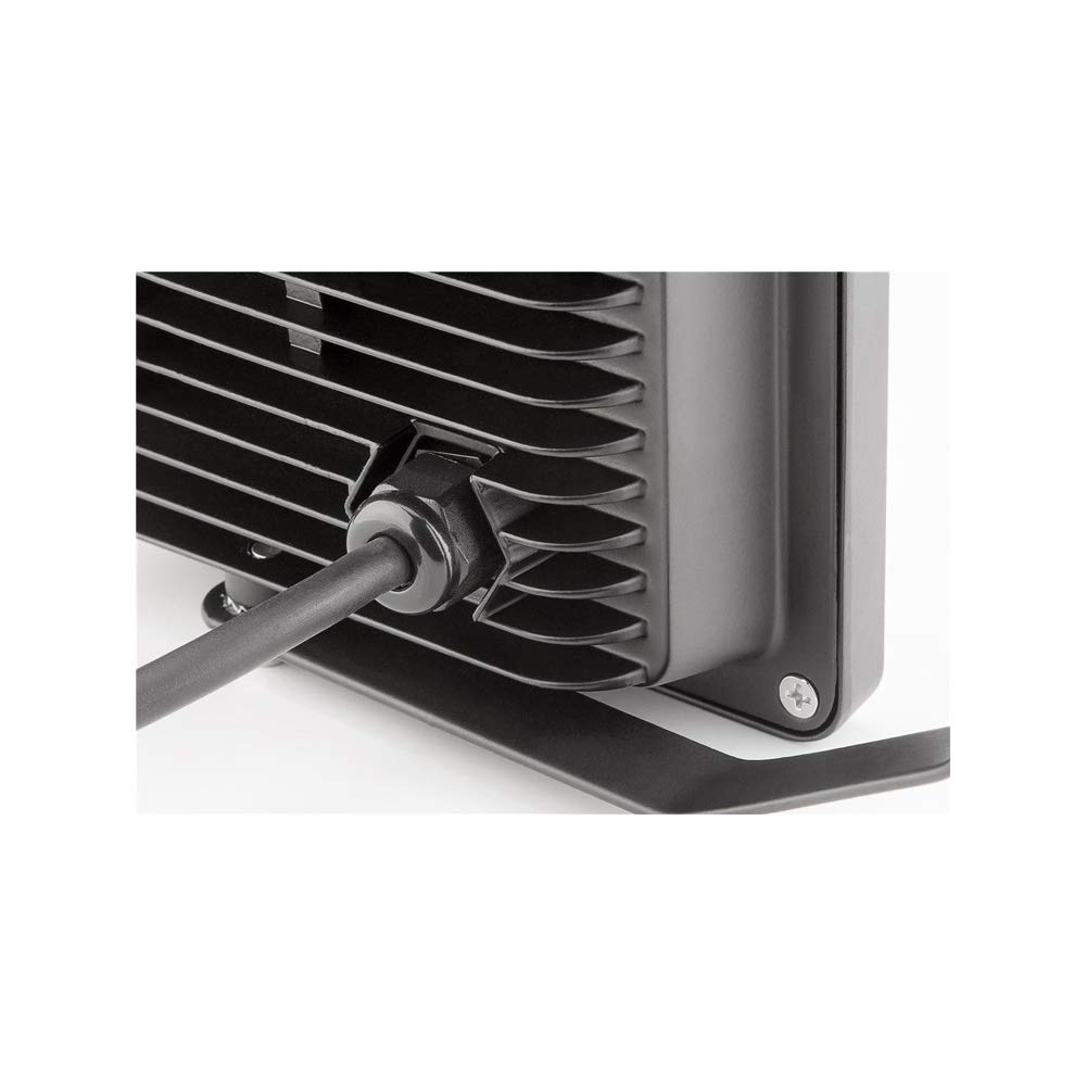 Goobay 59004 Faro da Esterno a LED con Picchetto di Terra, 20 W, Nero