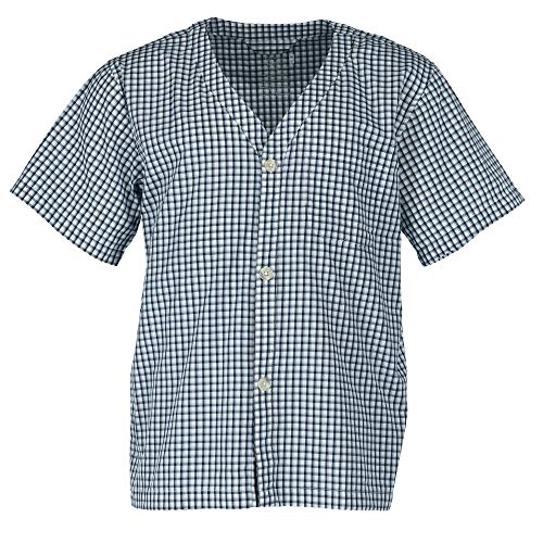 Fruit of the Loom Men's Pajama Set Broadcloth 2-Piece Comfortable Men's Sleepwear Set With Short-Sleeved PJ Shirt- Soft & Breathable Lounge Set For Men2