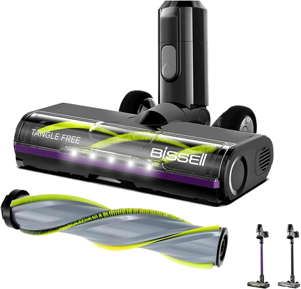 Replacement Nozzle LED & Brushroll for Bissell Cleanview XR Stick Vacuum Cleaners, Fits Models # 3789U, 3789, 3789X, 3797V, 3797, 3797W