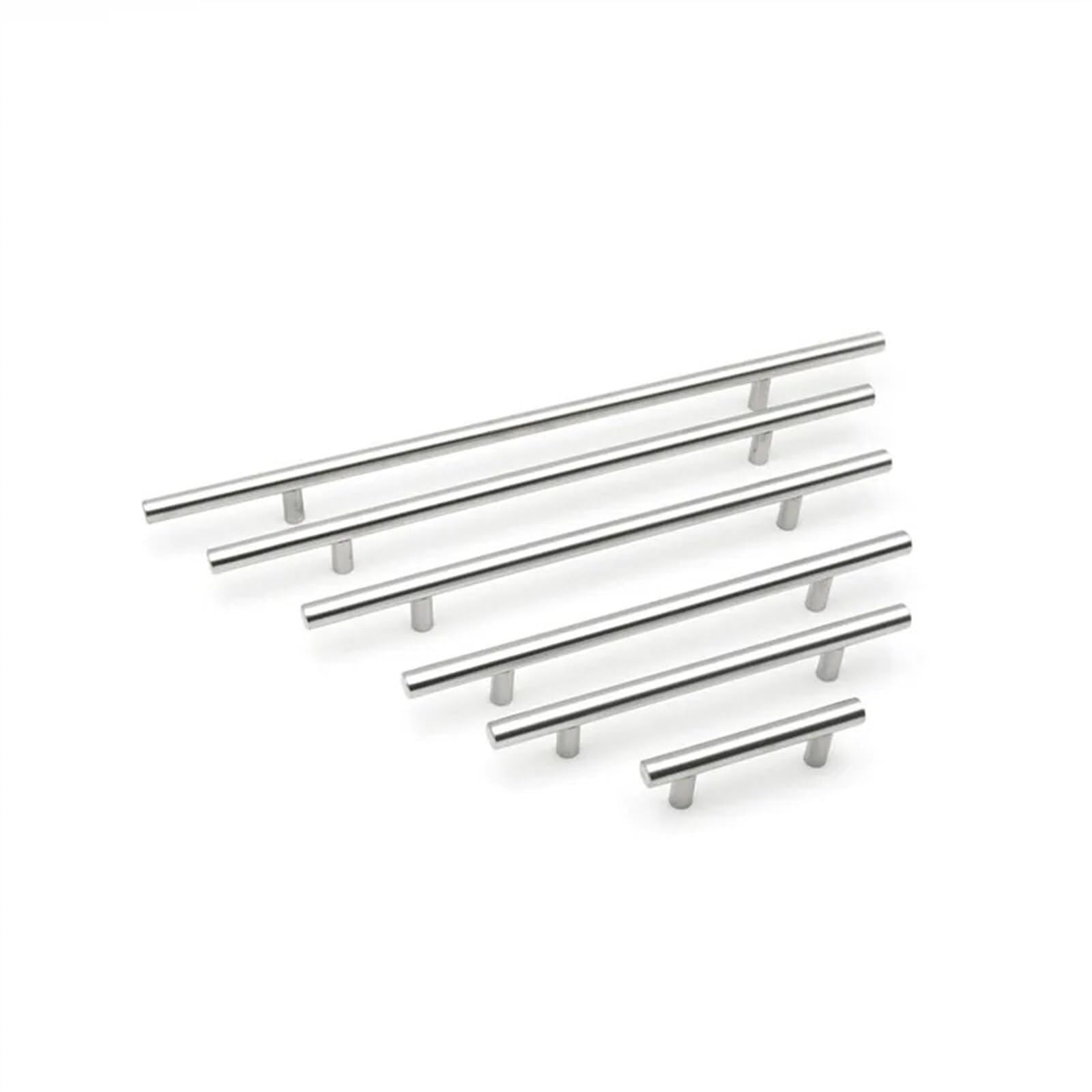 Tirador de manija elegante de acero inoxidable con barra en T de 10mm para mueble exclusivo