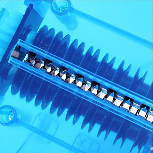 Redcolourful Mini triturador manual portátil de papel de corte de documentos, máquina manual para es