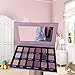 YMH BEAUTE 18 Color Nude Eyeshadow Palette, High Pigment Shimmer Matte Glitter Eyeshadow Makeup Palette Neutral Eyeshadow Pallet Long Lasting Waterproof Cruelty-free, ATHENA