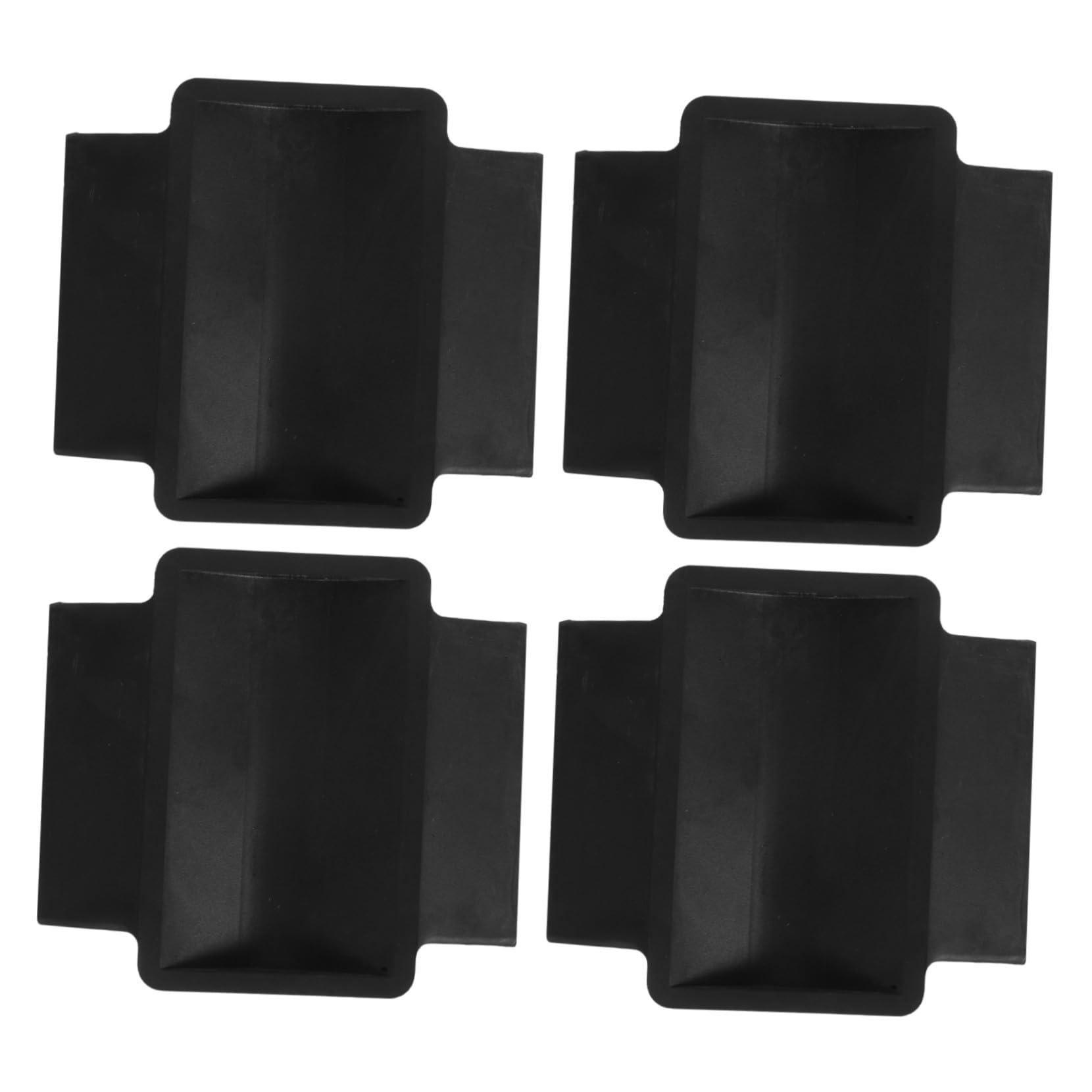 20 Pièces Lot de Patins Antidérapants Caoutchouc pour Roues de Fauteuil de Bureau Stabilisateurs de Meubles du Bruit et Protection Sol Compatibles Parquet et Tapis