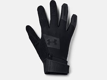 Under Armour 黒 レザーグローブ Under Armour 黒 レザーグローブ UNDER ARMOUR アンダーアーマー