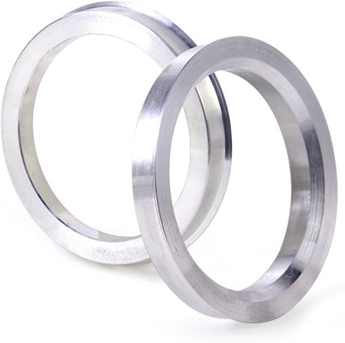 Miniatura 5 de ZHTEAPR 4 anillos centrados en el cubo de la rueda de 56.1 a 73.1 pulgadas OD  2.878 in ID  2.209 in - Anillos de rueda de aleación de aluminio 73.1