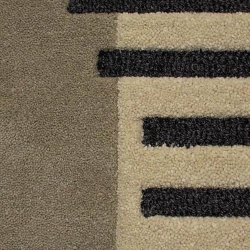Image of Sifa Carpet Modern Round Area Rug - Hand-Tufted with 100% NZ Wool, Thick & Soft Circular Carpet for Living & Dining Room, Weight -21 Pund, Size-6x6 Feet (72x72 Inch Round)