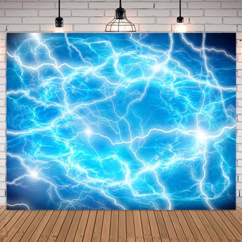 Fondo Fotográfico Azul Rayo 7x5 FT para Estudio miniatura 5