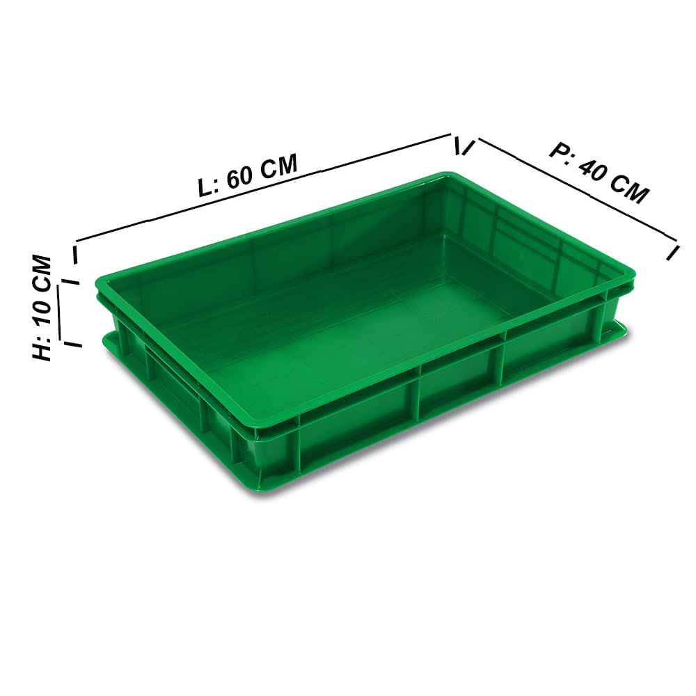 Set 6 cassette porta impasto panette pizza pane 60x40xh10 anticontaminazione certificata per alimenti VASCHETTA DA FRIGO professionale litri 20 impilabilePIZZERIA CASEIFICI